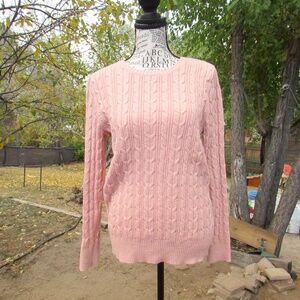 St. John's Bay Blush Crew Neck Sweater